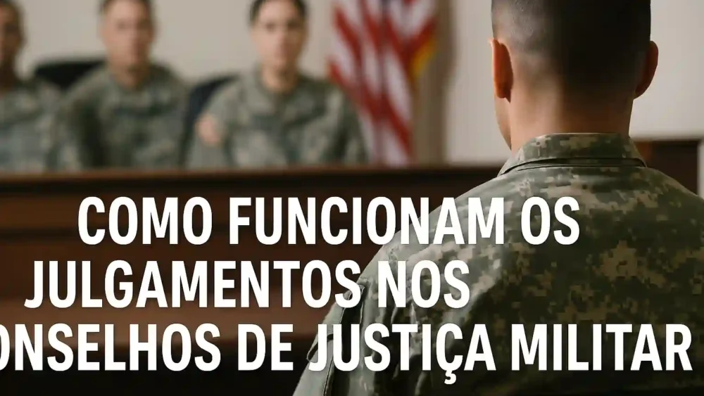 Como Funcionam os Julgamentos nos Conselhos de Justiça Militar? 1 789564321654