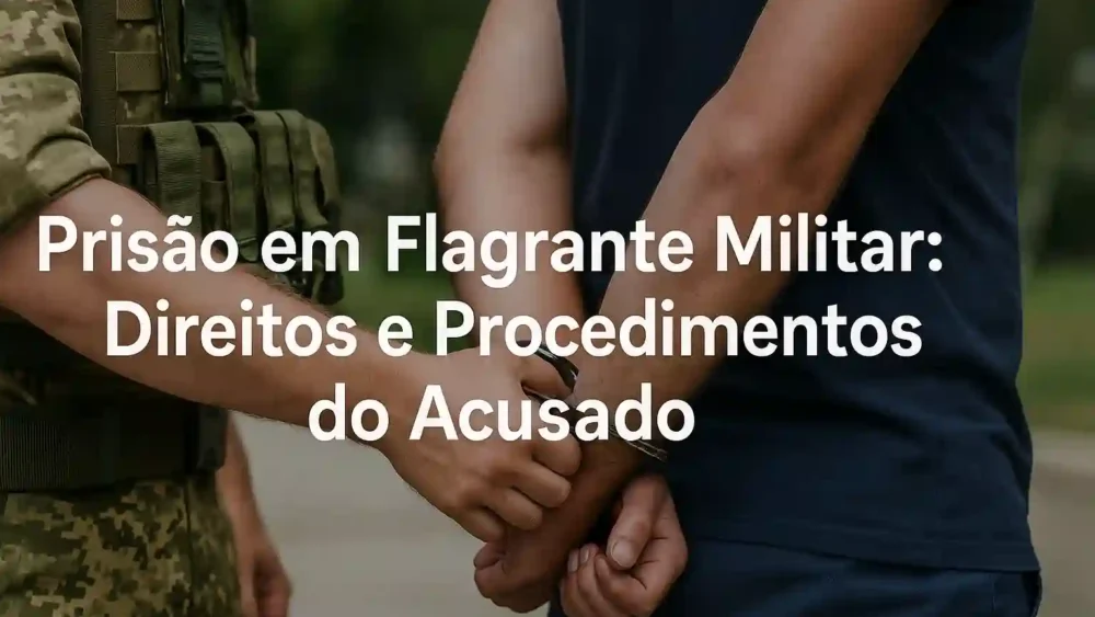 Prisão em Flagrante Militar: Direitos e Procedimentos do Acusado 1 85693525