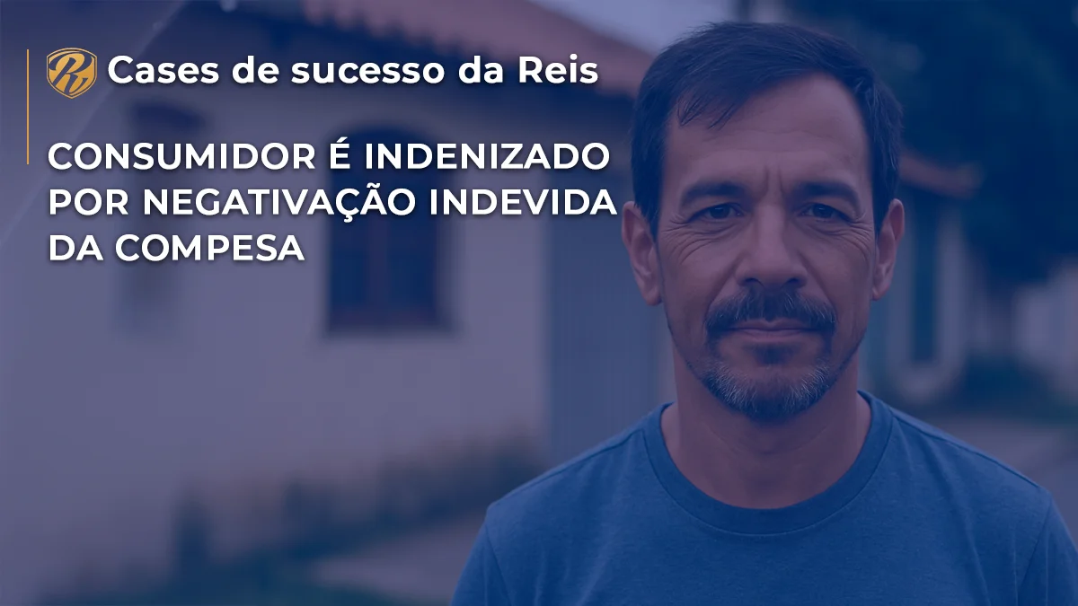 [CASE] Consumidor é indenizado por negativação indevida da compesa