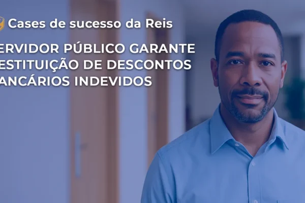 [CASE] Servidor Público garante restituição de descontos bancários indevidos