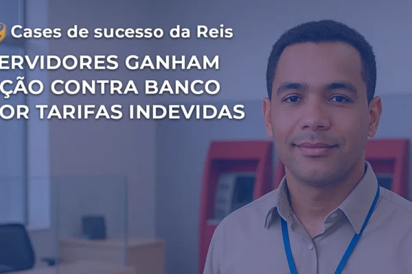 [CASE] Servidores ganham ação contra banco por tarifas indevidas