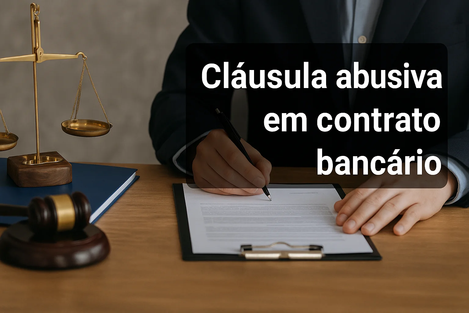Cláusula abusiva em contrato bancário