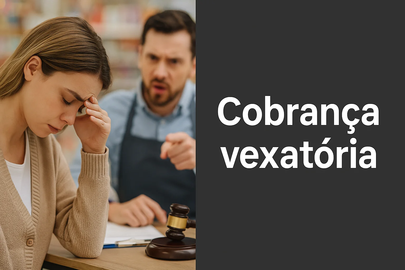 Cobrança vexatória