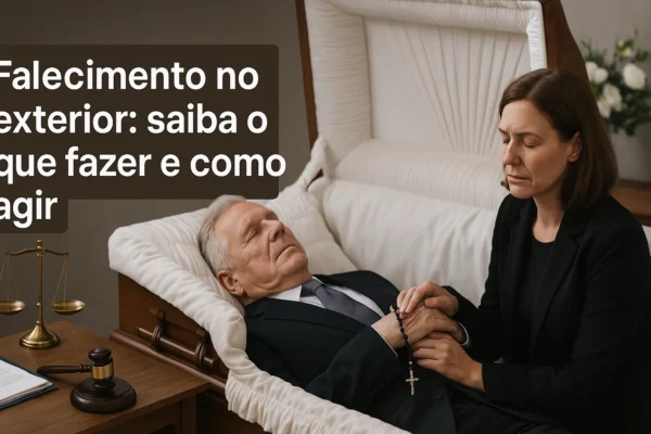 Falecimento no exterior