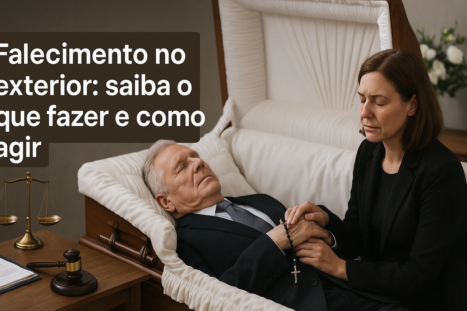 Falecimento no exterior