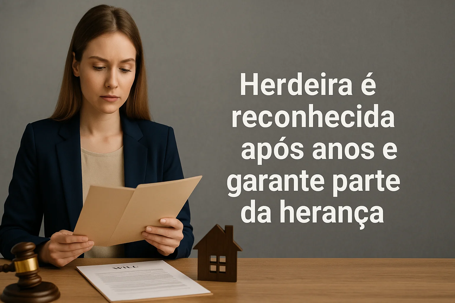 [JUR] Herdeira é reconhecida após anos e garante parte da herança