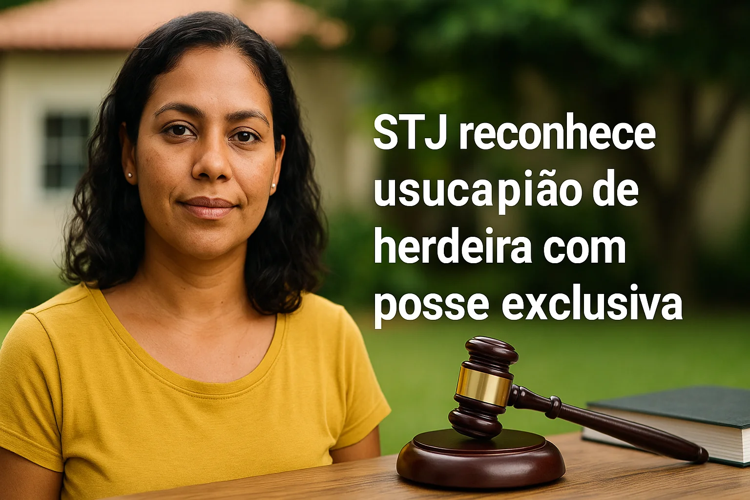 [JUR] STJ reconhece usucapião de herdeira com posse exclusiva