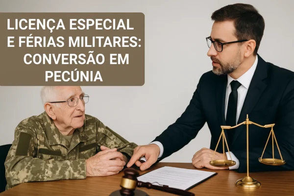 LICENÇA ESPECIAL E FÉRIAS MILITARES