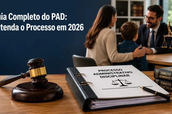 Guia PAD 2026: Processo Administrativo Disciplinar, direitos do servidor e defesa jurídica