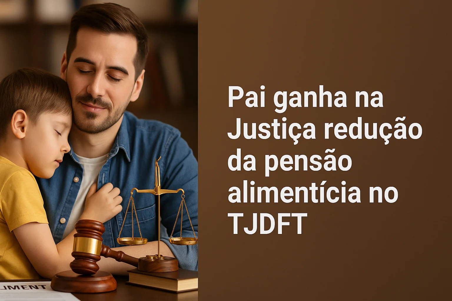 Pai ganha na Justiça redução da pensão alimentícia no TJDFT
