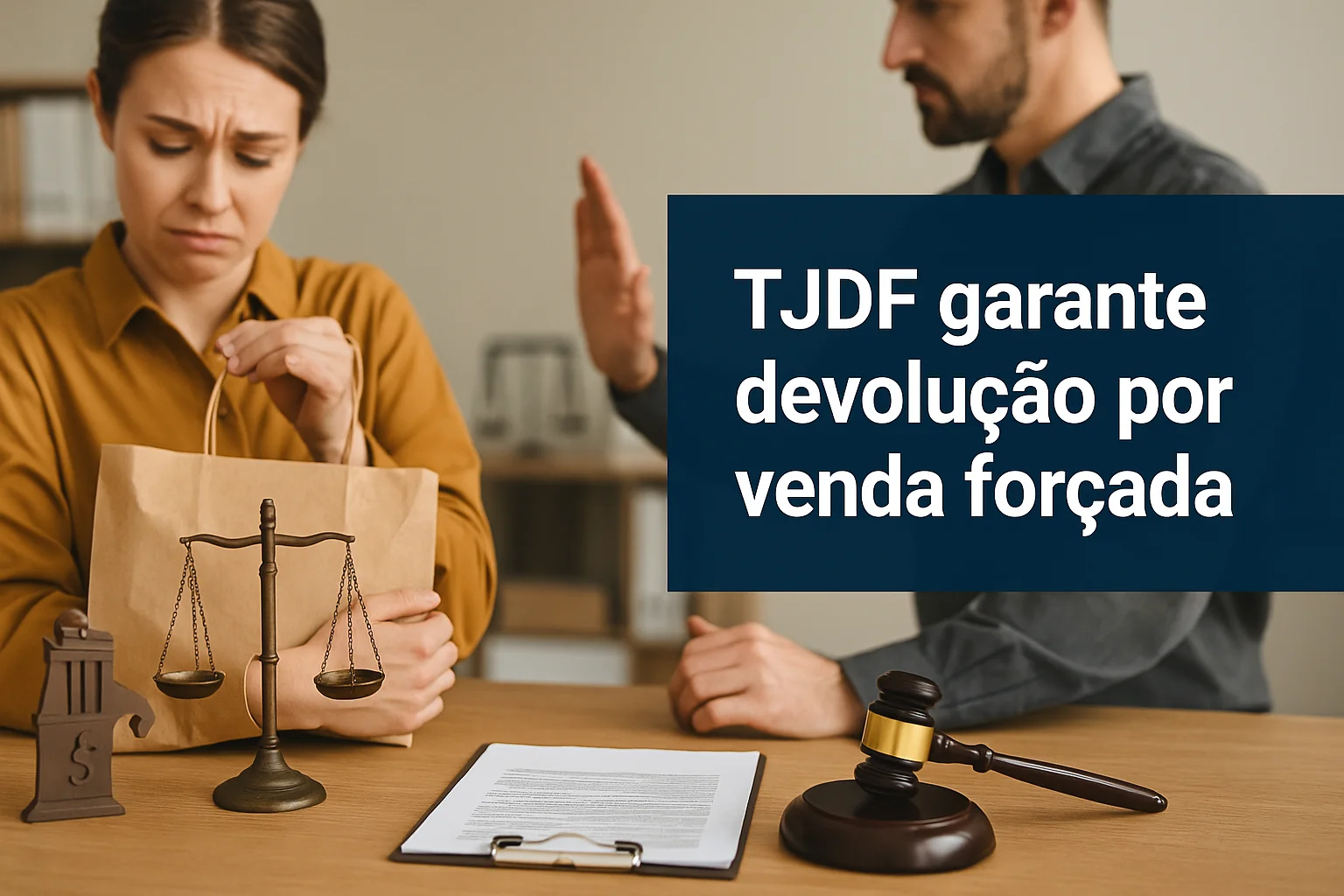 TJDF garante devolução por venda forçada multipropriedade