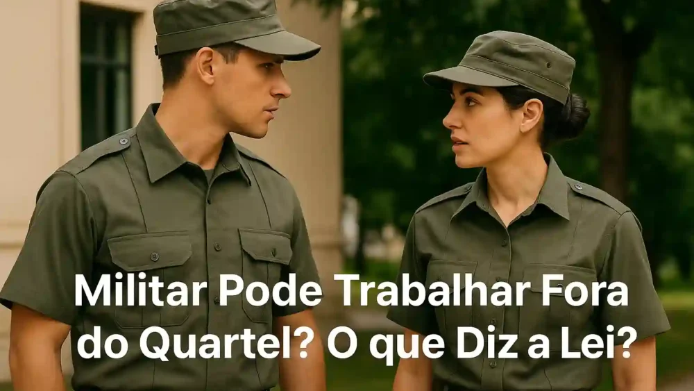 Militar Pode Trabalhar Fora do Quartel? O Que Diz a Lei? 1 UIK5675