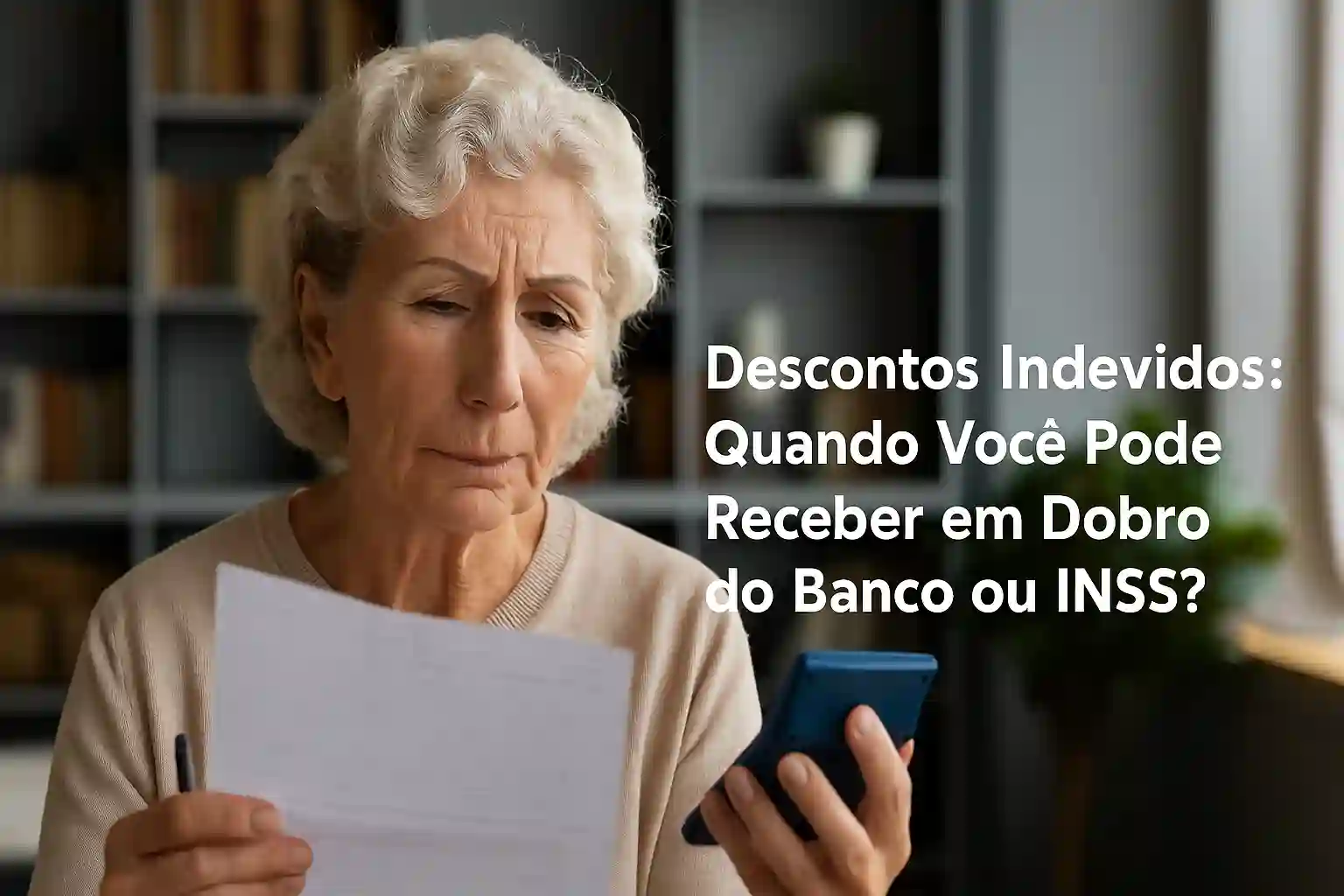 Voce pode ter direito a devolucao em dobro de descontos indevidos