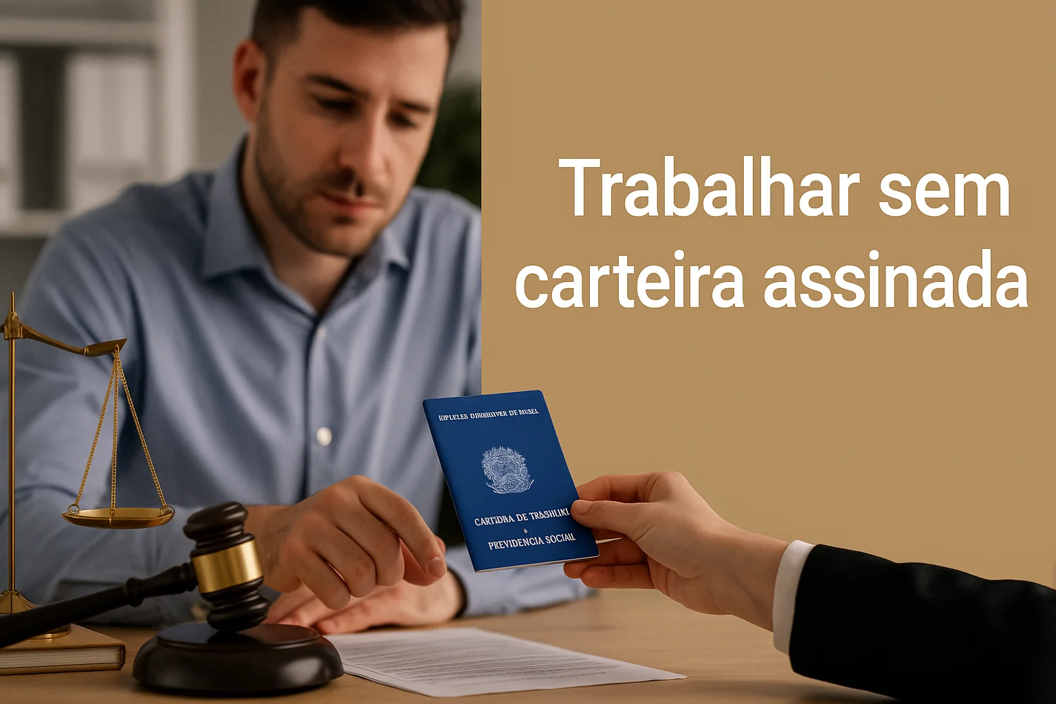 trabalhar sem carteira assinada