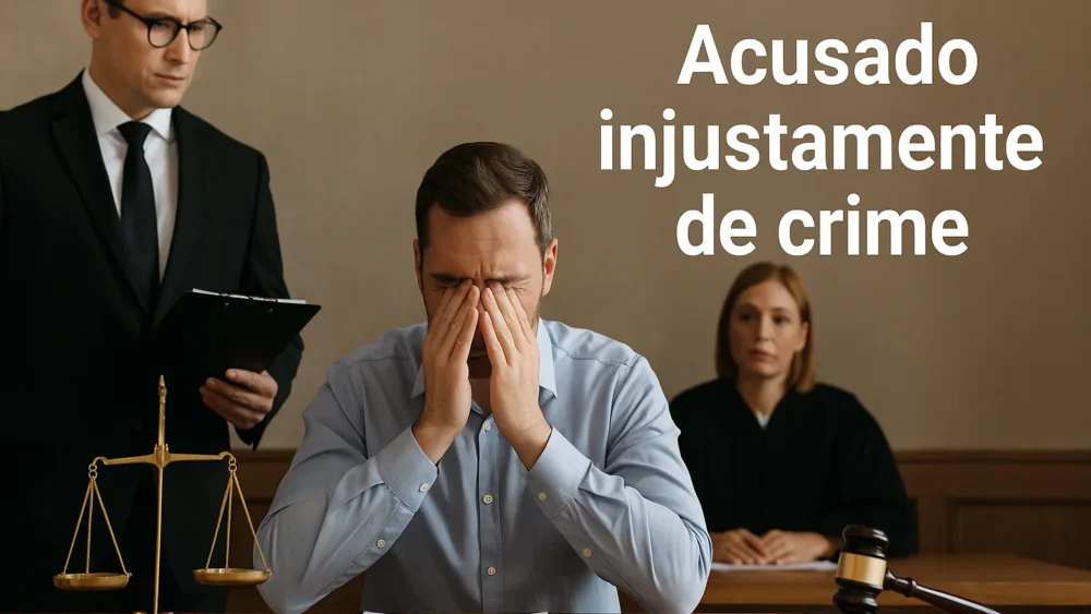 Acusado injustamente de um crime