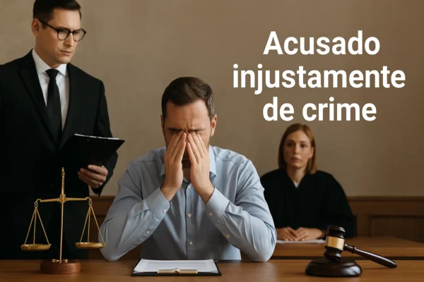 Acusado injustamente de um crime