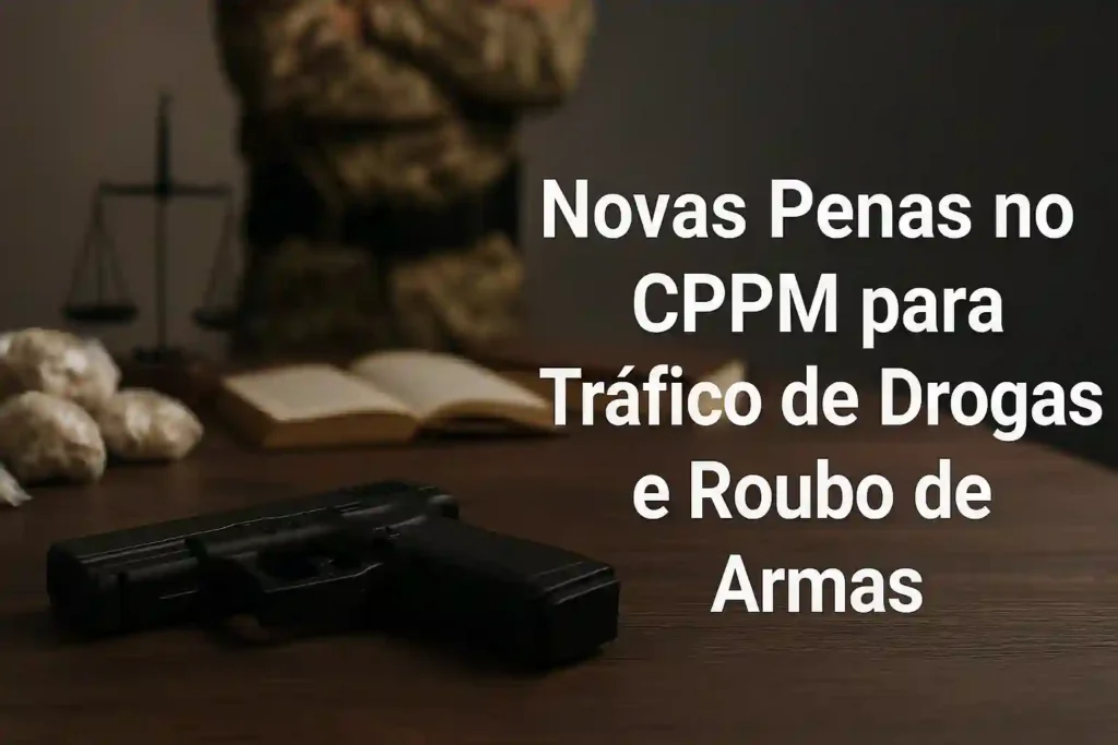 CPPM para tráfico de drogas e roubo de armas?