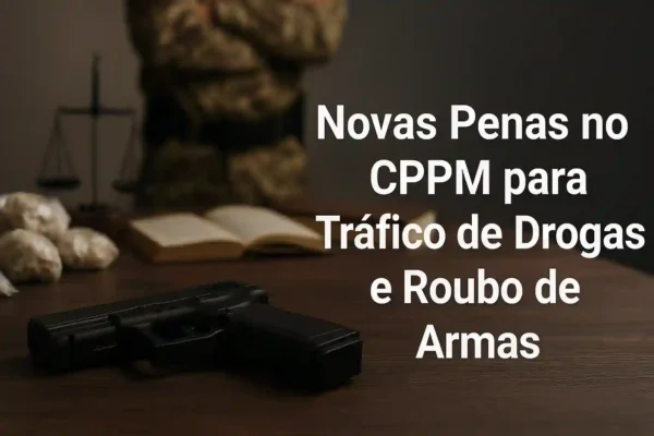 CPPM para tráfico de drogas e roubo de armas?