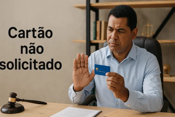 Cartão não solicitado