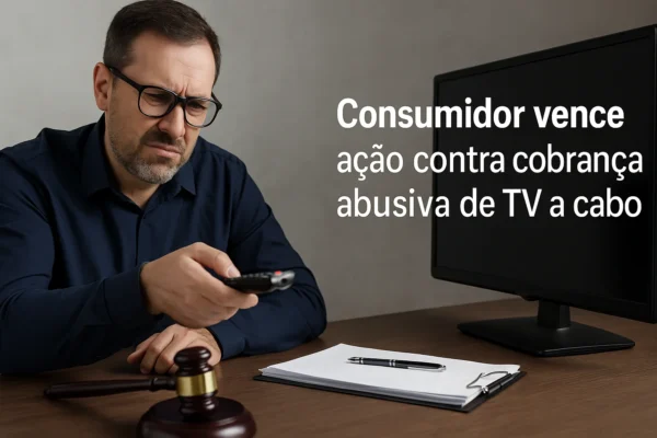 Consumidor ação cobrança abusiva