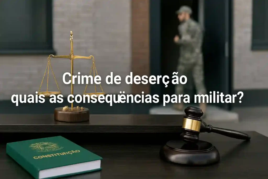 Crime de deserção: quais as consequências para o militar?