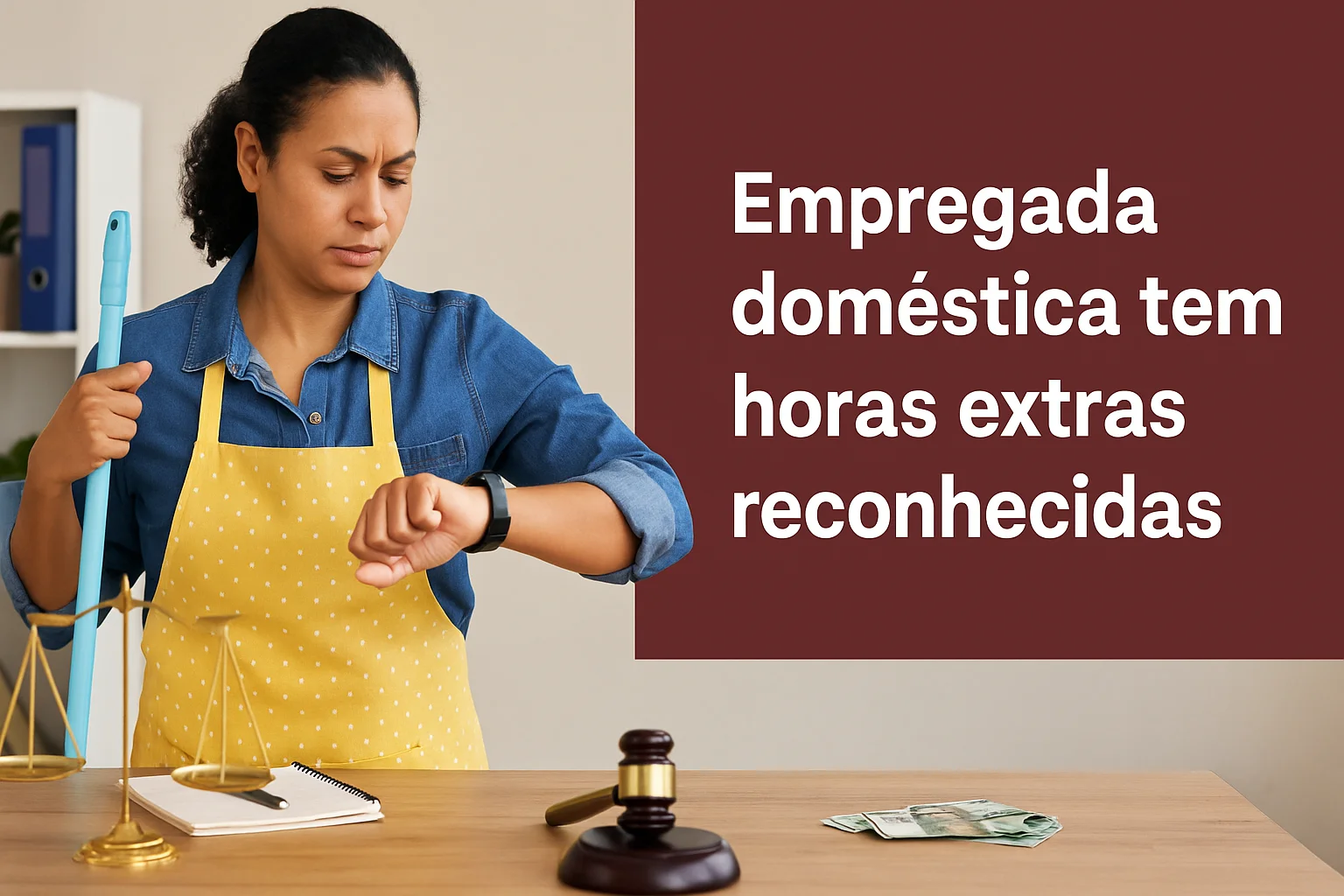 Empregada doméstica horas extras
