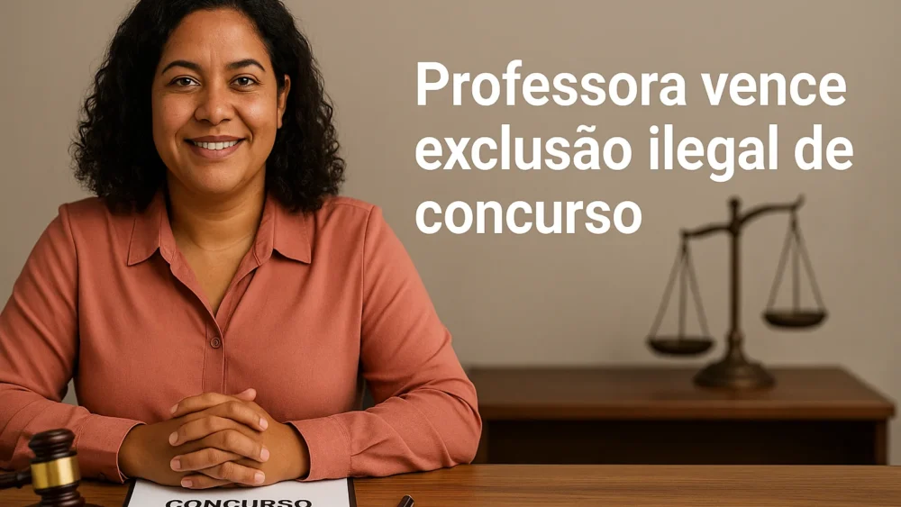 Exclusão ilegal de professora