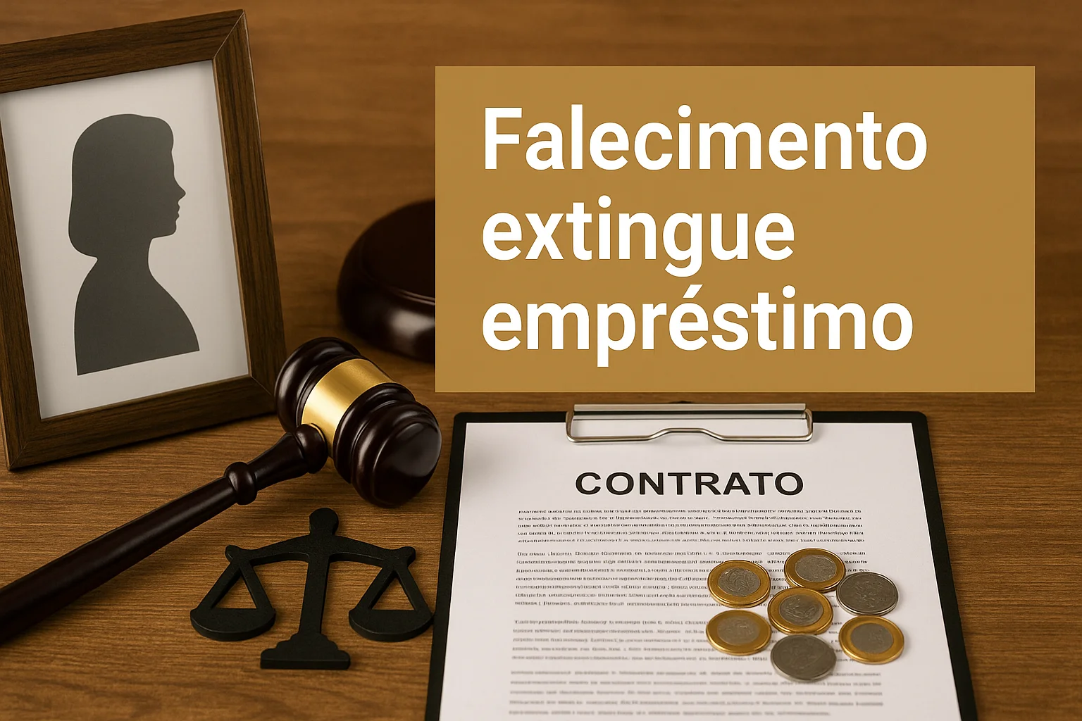 Falecimento extingue empréstimo