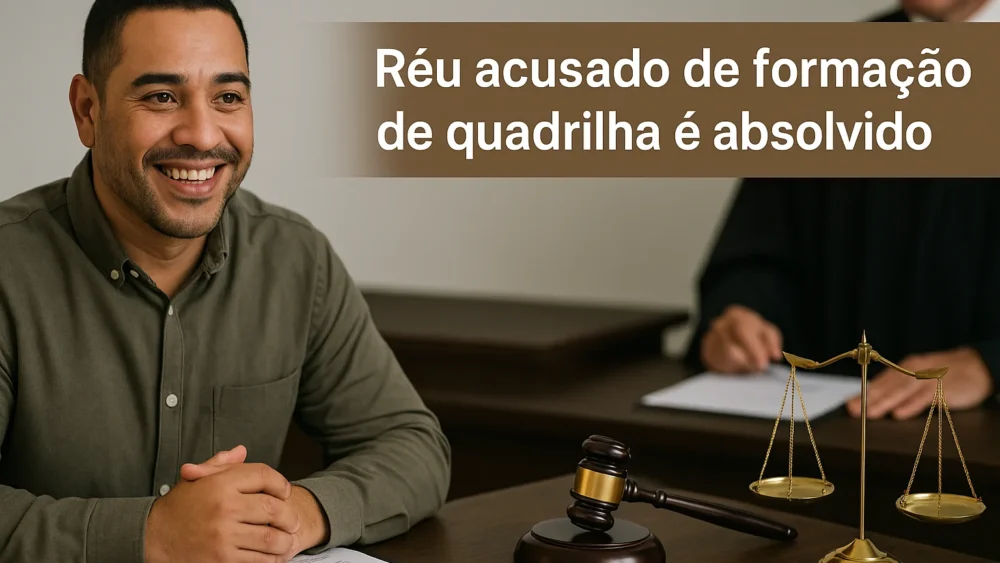 Réu acusado de formação de quadrilha é absolvido no TJ-RS 1 Formação de quadrilha absolvido