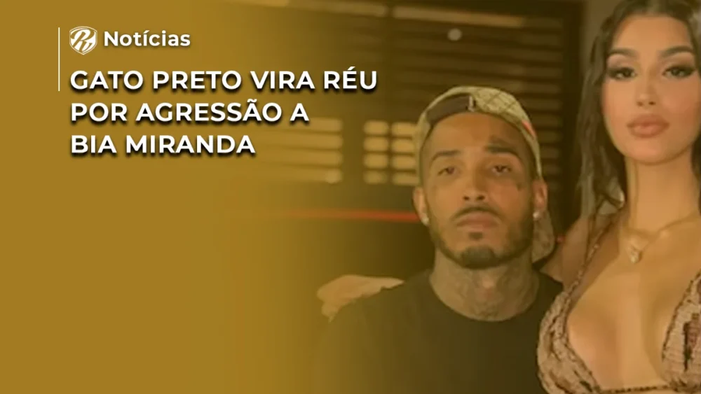 Gato preto agressão