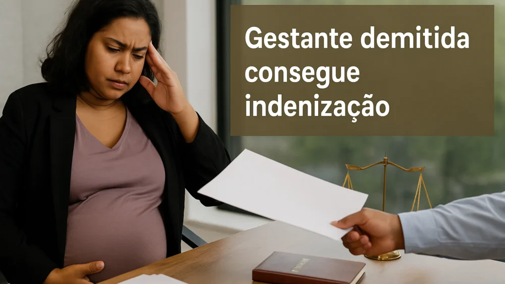 Gestante demitda