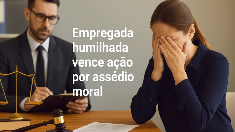 [JUR] Empregada humilhada assédio moral