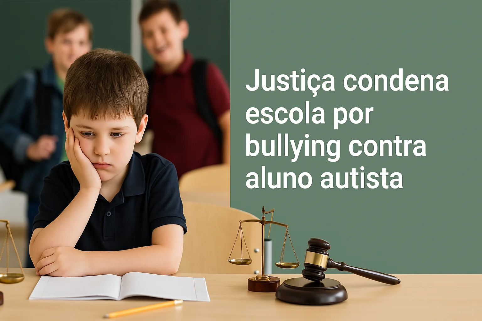 [JUR] justiça condena escola por bullying autista