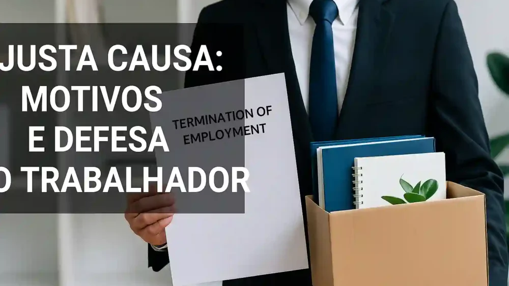 Justa Causa: Motivos e Como se Defender na Justiça 1 Justa Causa Motivos e Defesa do Trabalhador