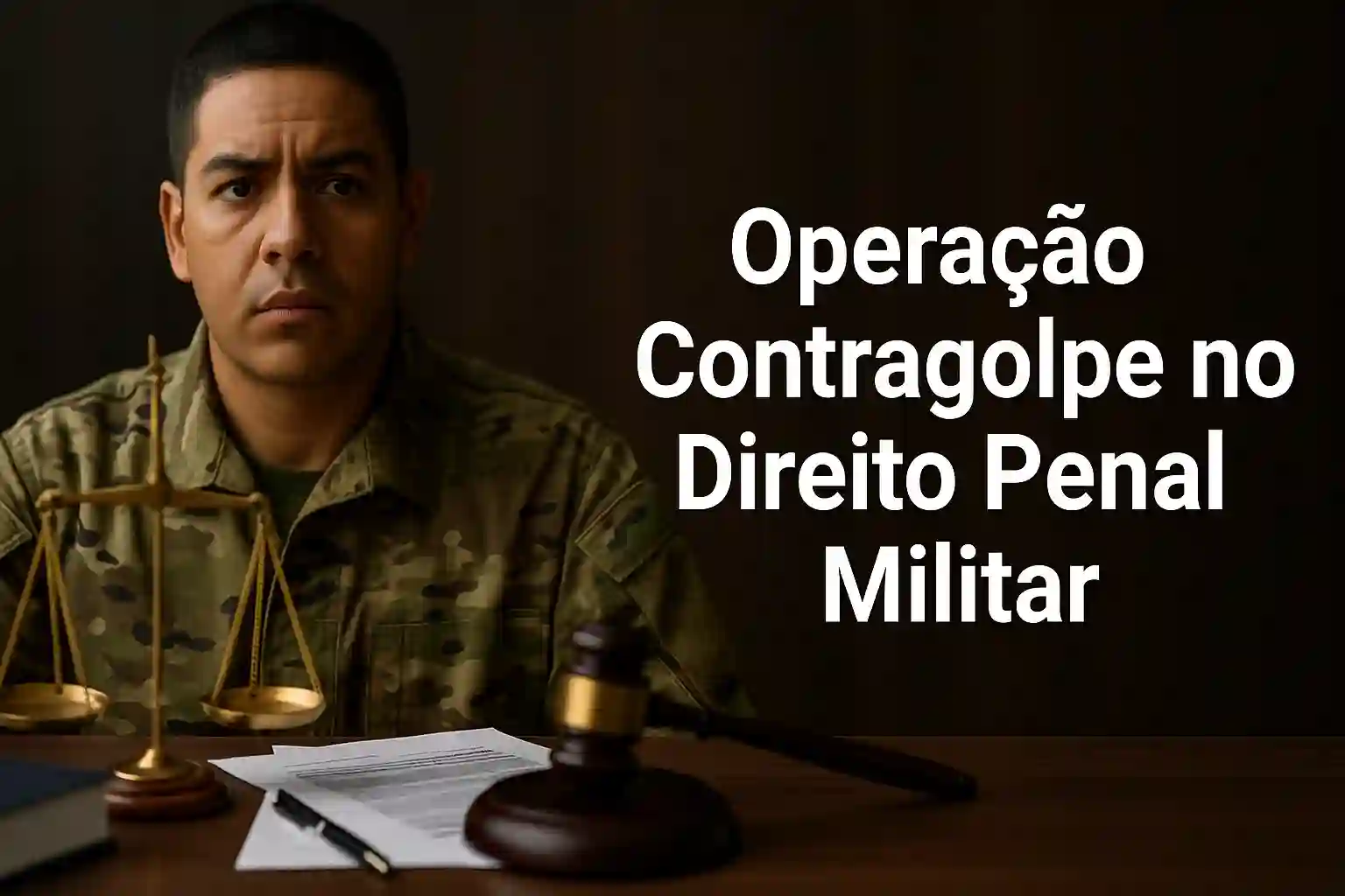 Operação Contragolpe, Direito Penal Militar, crimes militares, abuso de comando, golpe de Estado