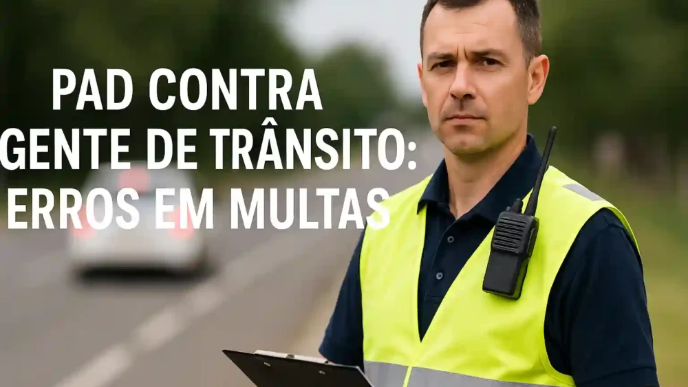PAD Contra Agente de Trânsito: Erros em Multas Podem Levar à Demissão?