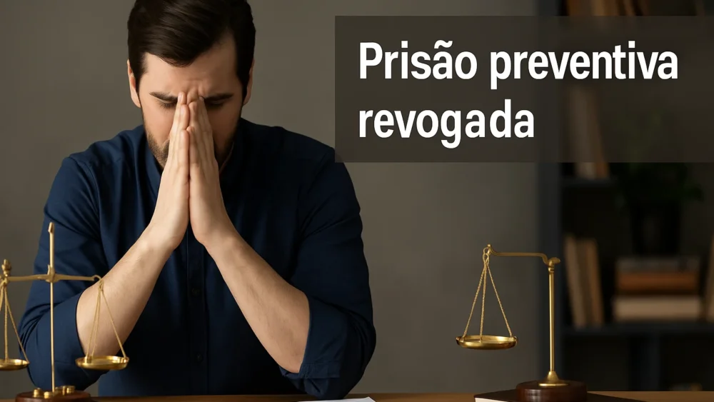 Prisão preventiva revogada
