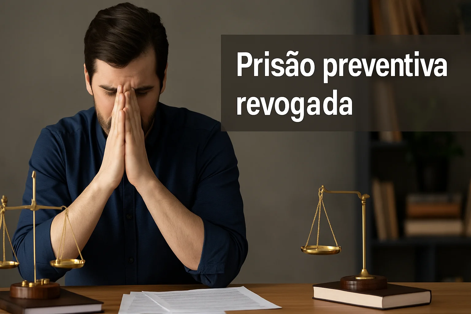 Prisão preventiva revogada