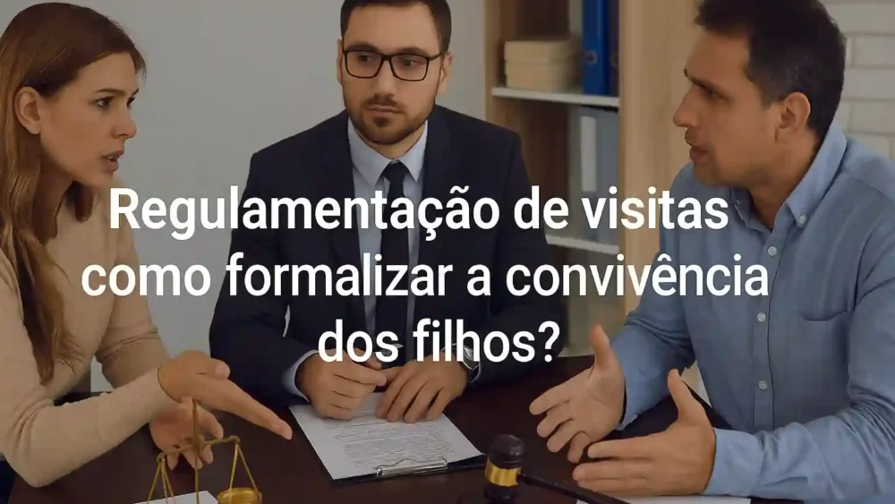 Regulamentação de Visitas: Formalizando a Convivência Familiar 1 Regulamentação de Visitas: Como Formalizar a Convivência dos Filhos?