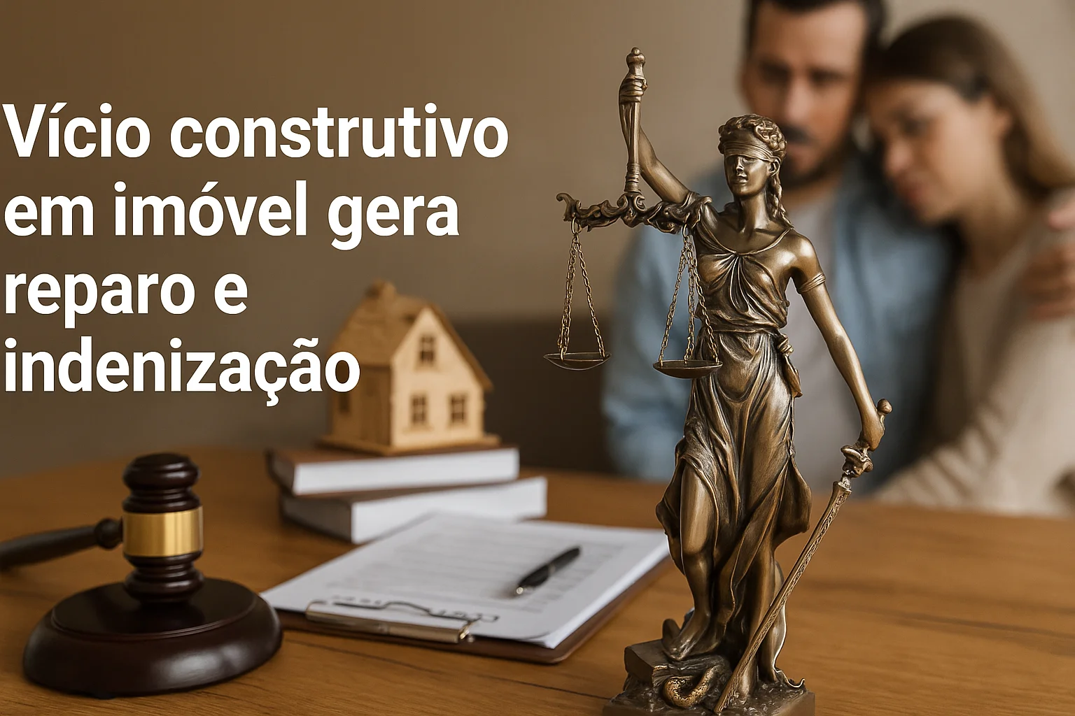 Vício construtivo em imóvel gera reparo e indenização