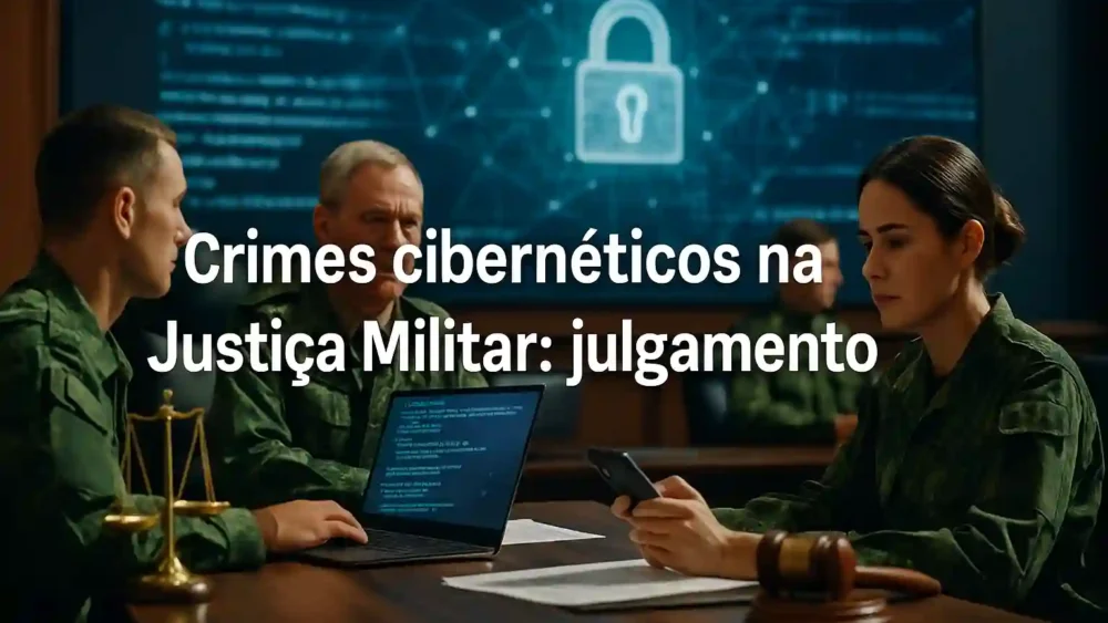crimes cibernéticos, Justiça Militar, cibernético, Código Penal Militar, investigação, polícia judiciária militar, hacking, vazamento de dados, defesa militar
