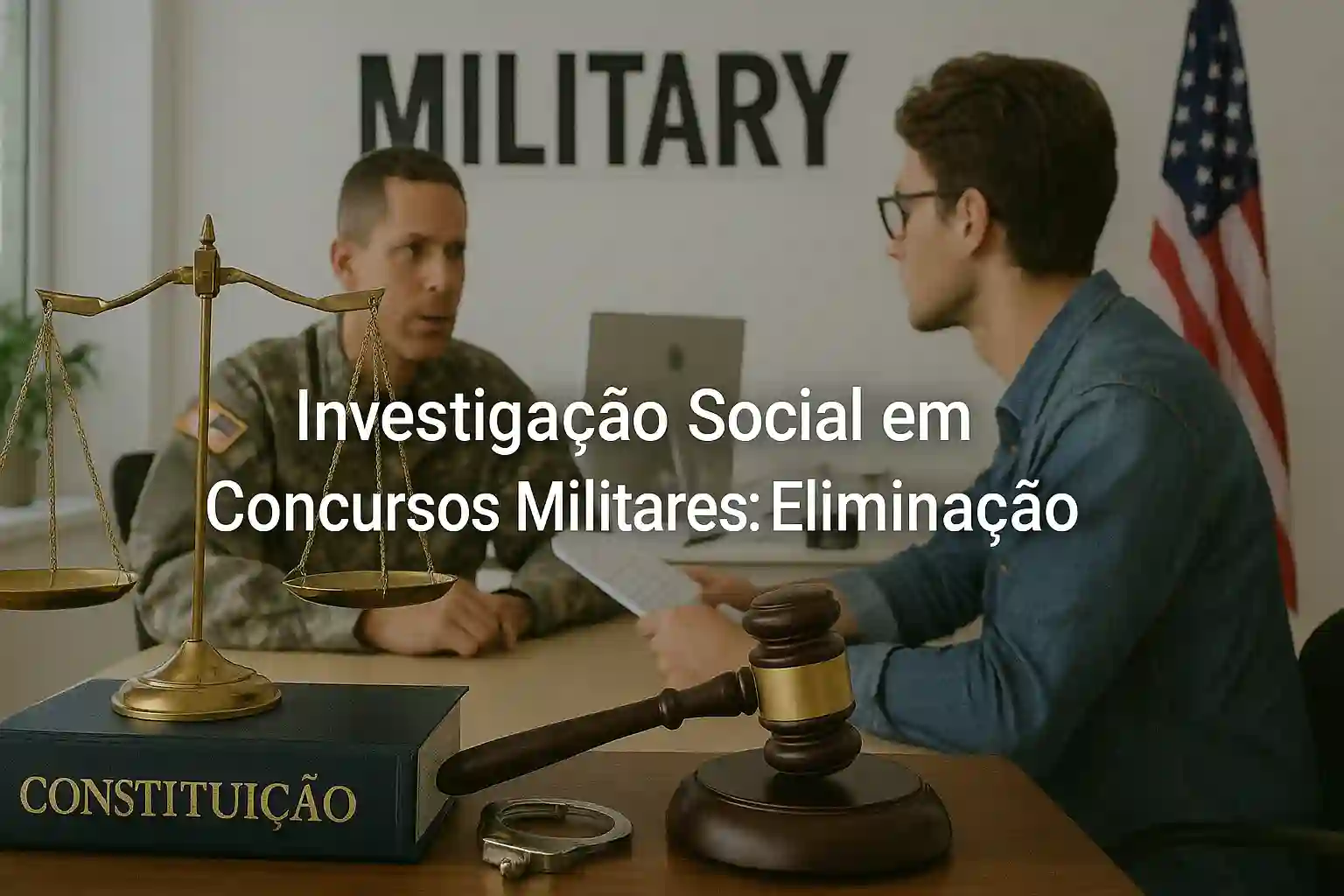 investigação social, concursos militares, eliminação, candidato, idoneidade moral, vida pregressa, antecedentes criminais, inquérito policial, advogado militar, aptidão