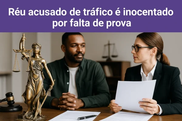 [jur] acusado de tráfico é inocentado falta de prova