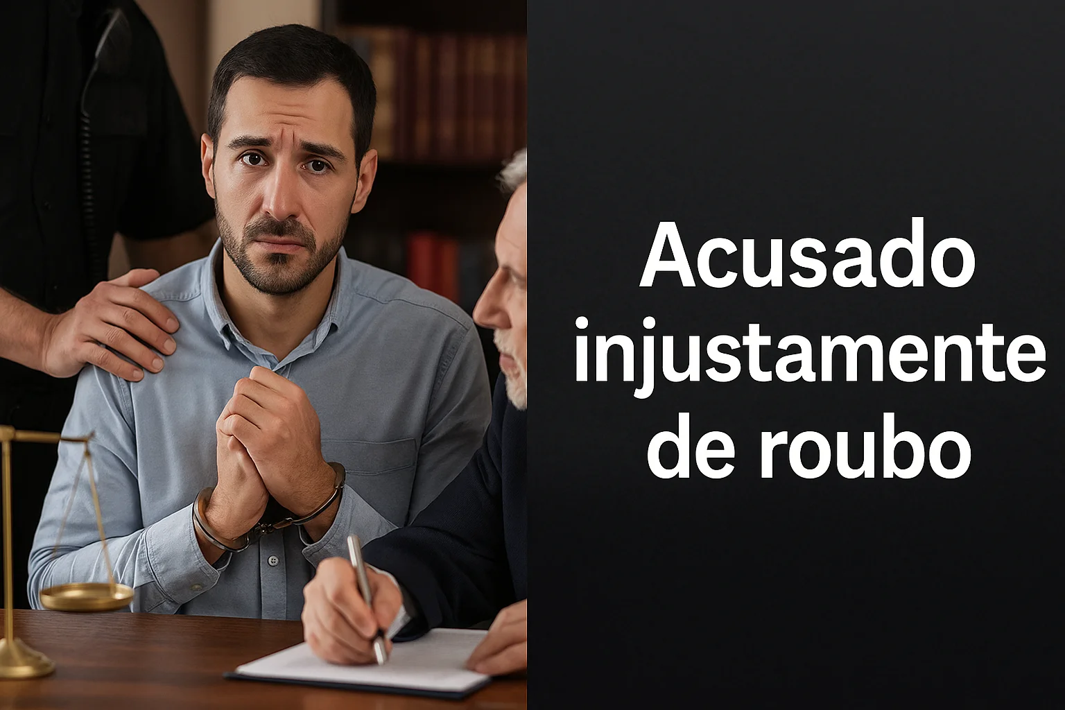 Acusado injustamente de roubo WP