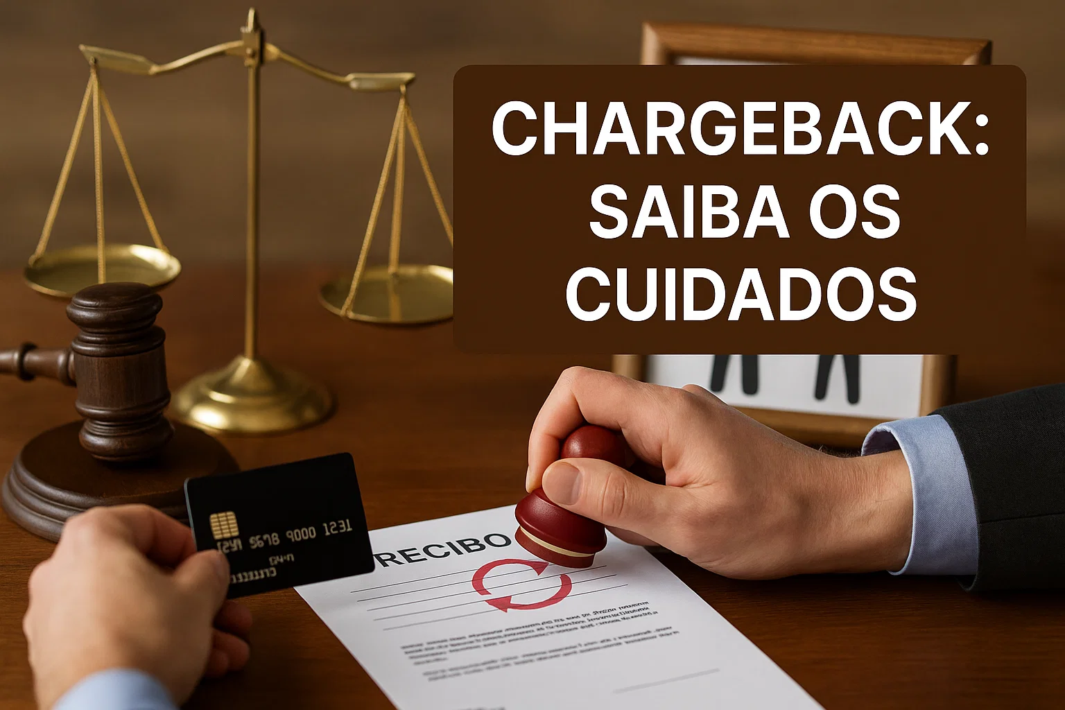 Chargeback cuidados WP