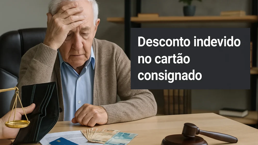 Desconto não autorizado indevido no cartão consignado WP 3