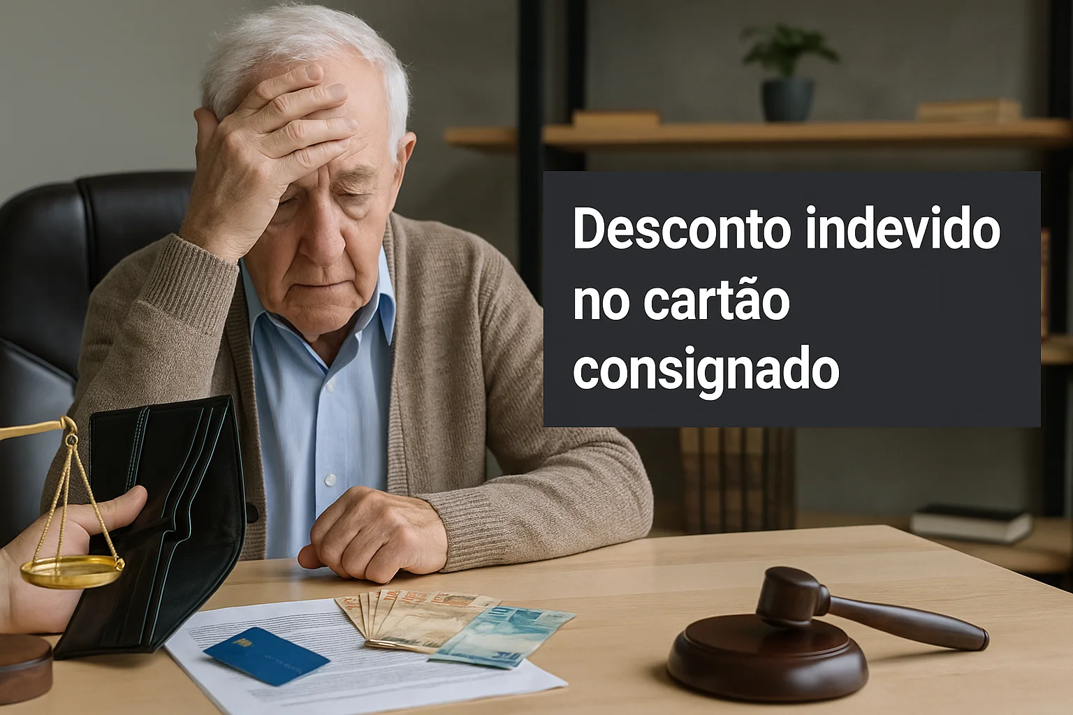 Desconto não autorizado indevido no cartão consignado WP 3