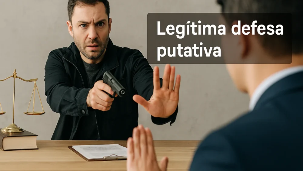 Réu de homicídio é absolvido por legítima defesa putativa 1 Legítima defesa putativa WP