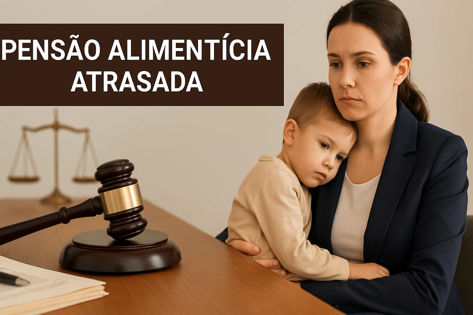 Pensão alimentícia atrasada