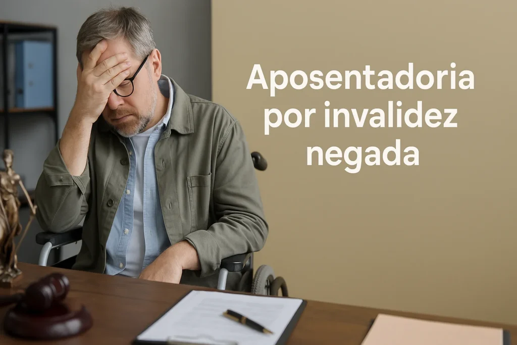 Aposentadoria por invalidez negada WP